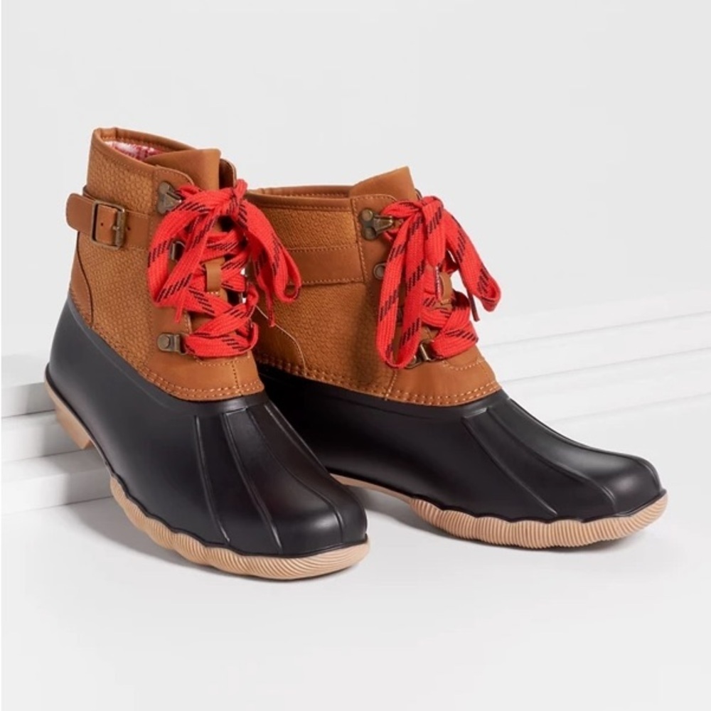 Maurices Flannel Duck Boot